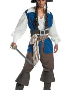 Hallowitch Costumes Women's Captain Jack Sparrow Costume For Adult