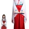 Hallowitch Costumes Kakegurui Yuriko Nishinotouin Kimono Costumes Women's