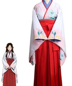 Hallowitch Costumes Kakegurui Yuriko Nishinotouin Kimono Costumes Women's