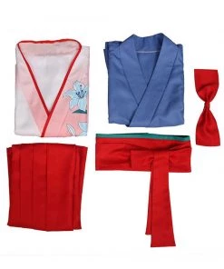 Hallowitch Costumes Kakegurui Yuriko Nishinotouin Kimono Costumes Women's