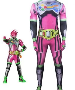 Hallowitch Costumes Boys' Kamen Rider Ex-Aid Rider Costume Adult Kids