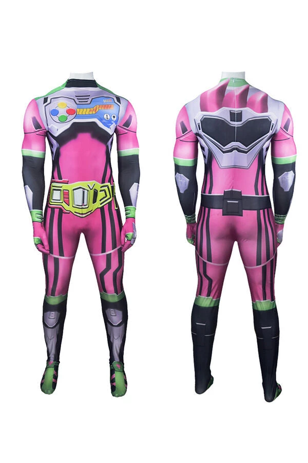 Hallowitch Costumes Boys' Kamen Rider Ex-Aid Rider Costume Adult Kids 4 Hallowitch Costumes Boys' Kamen Rider Ex-Aid Rider Costume Adult Kids
