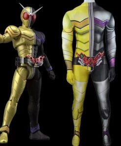 Hallowitch Costumes Boys' Kamen Rider W Costume Zentai Bodysuit Adults Kids