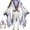 Hallowitch Costumes Genshin Impact Kamisato Ayato Cosplay Costume Men's