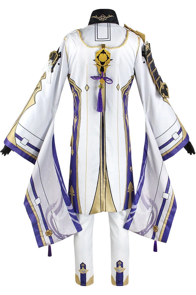 Hallowitch Costumes Genshin Impact Kamisato Ayato Cosplay Costume Men's 4 Hallowitch Costumes Genshin Impact Kamisato Ayato Cosplay Costume Men's