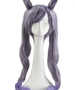 Hallowitch Costumes Genshin Impact Keqing Cosplay Wig