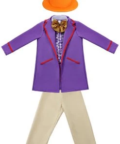 Hallowitch Costumes Boys' Charlie Costume For Kids - Charlie And The Chocolate Factory