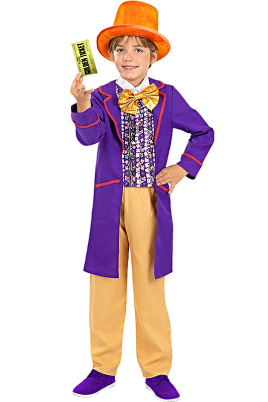 Hallowitch Costumes Boys' Charlie Costume For Kids - Charlie And The Chocolate Factory 3 Hallowitch Costumes Boys' Charlie Costume For Kids - Charlie And The Chocolate Factory