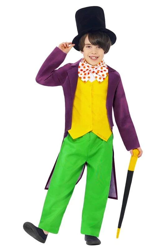 Hallowitch Costumes Willy Wonka Costume For Kids. Charlie And The Chocolate Factory 3 Hallowitch Costumes Willy Wonka Costume For Kids. Charlie And The Chocolate Factory