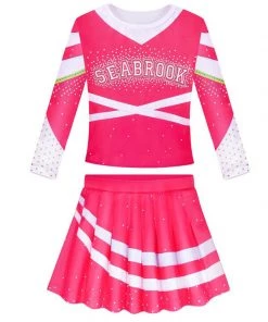 Hallowitch Costumes Kids Zombie 3 Addison Cheer Dress Costume