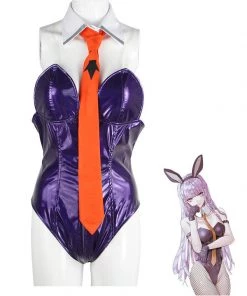 Hallowitch Costumes Cosplay Kirigiri Kyouko Bunny Costume Bodysuit