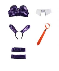 Hallowitch Costumes Cosplay Kirigiri Kyouko Bunny Costume Bodysuit