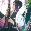 Hallowitch Costumes Shinobu Kocho Cosplay Costume - Demon Slayer Kimetsu No Yaiba