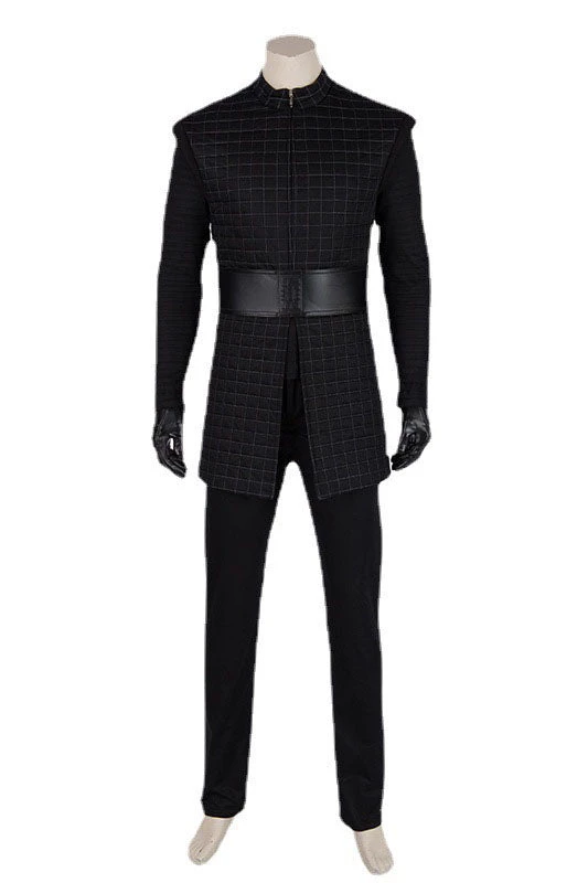 Hallowitch Costumes Men's Kylo Ren Jedi Costume Star Wars Cosplay Outfit 5 Hallowitch Costumes Men's Kylo Ren Jedi Costume Star Wars Cosplay Outfit
