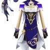 Hallowitch Costumes Genshin Impact Lisa Minci Cosplay Costumes Women's