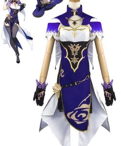 Hallowitch Costumes Genshin Impact Lisa Minci Cosplay Costumes Women's