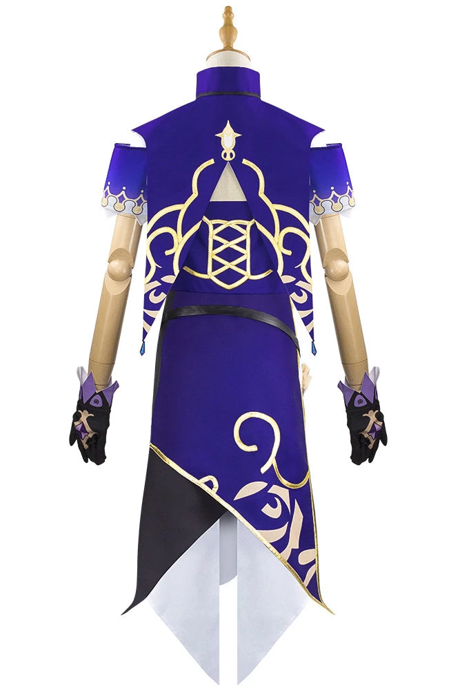 Hallowitch Costumes Genshin Impact Lisa Minci Cosplay Costumes Women's 4 Hallowitch Costumes Genshin Impact Lisa Minci Cosplay Costumes Women's