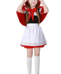 Hallowitch Costumes Little Red Riding Hood Costume For Kids