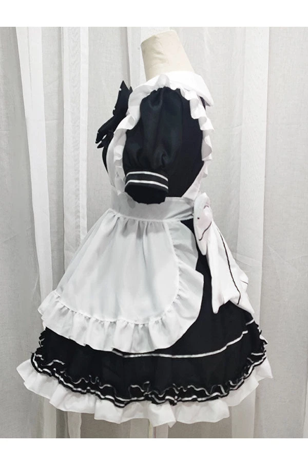 Hallowitch Costumes French Maid Dress Lolita Outfit 5 Hallowitch Costumes French Maid Dress Lolita Outfit