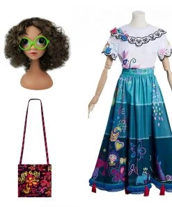 Hallowitch Costumes Adults' Encanto Mirabel Dress Costume For Halloween