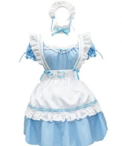 Hallowitch Costumes Women's French Maid Dress Lolita Costume For Adult Women 13 Hallowitch Costumes Women's French Maid Dress Lolita Costume For Adult Women