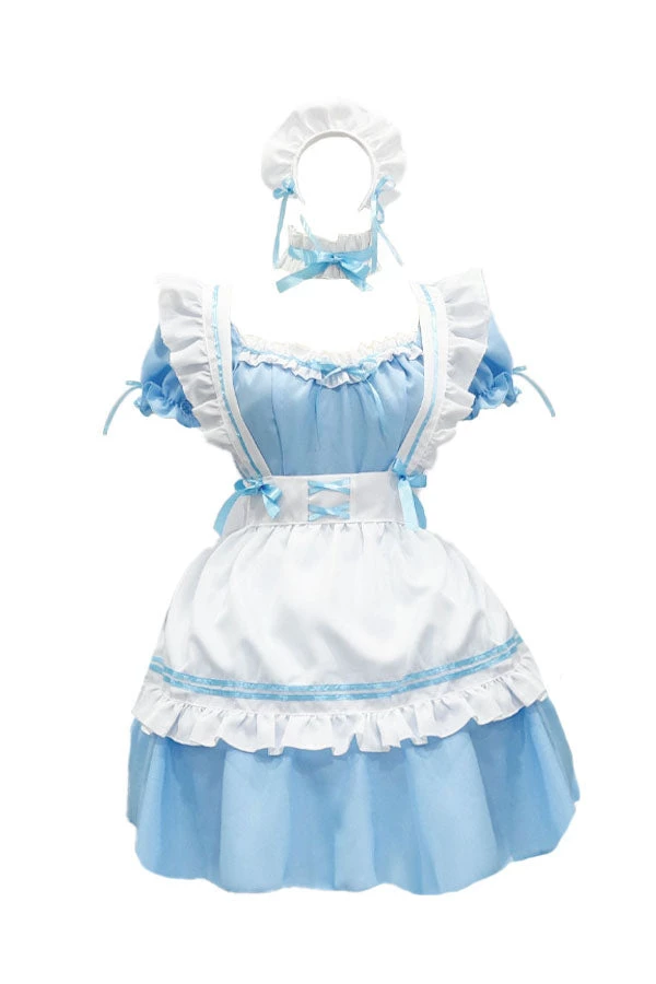 Hallowitch Costumes Women's French Maid Dress Lolita Costume For Adult Women 7 Hallowitch Costumes Women's French Maid Dress Lolita Costume For Adult Women