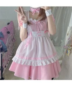 Hallowitch Costumes Women's French Maid Dress Lolita Costume For Adult Women 14 Hallowitch Costumes Women's French Maid Dress Lolita Costume For Adult Women