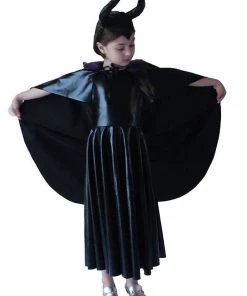 Hallowitch Costumes Maleficent Costume Dress For Kids