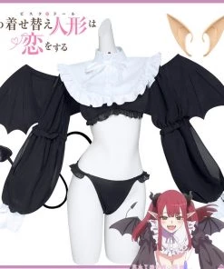 Hallowitch Costumes Women's Marin Kitagawa Devil Cosplay, My Dress Up Darling Costume