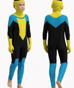 Hallowitch Costumes Invincible Mark Grayson Cosplay Costume For Kids