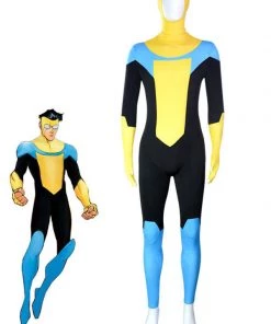 Hallowitch Costumes Invincible Mark Grayson Cosplay Costume For Adult