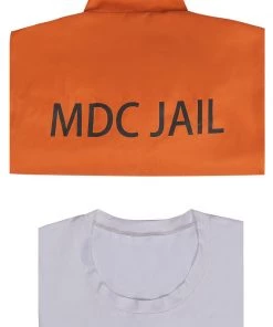 Hallowitch Costumes Michael Morbius Jumpsuit MDC Jail Costume Men's 9 Hallowitch Costumes Michael Morbius Jumpsuit MDC Jail Costume Men's