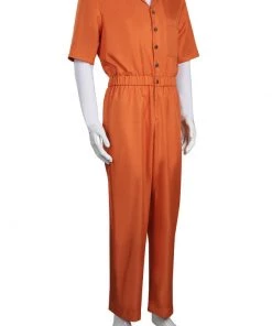Hallowitch Costumes Michael Morbius Jumpsuit MDC Jail Costume Men's