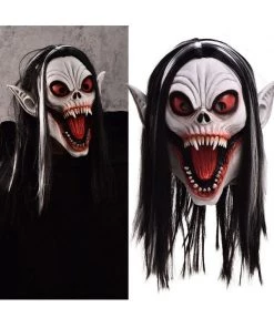 Hallowitch Costumes Michael Morbius The Living Vampire Cosplay Horror Mask Men's