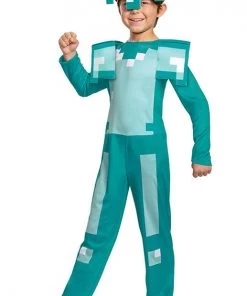 Hallowitch Costumes Minecraft Diamond Armor Costume For Kids