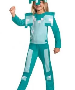 Hallowitch Costumes Minecraft Diamond Armor Costume For Kids