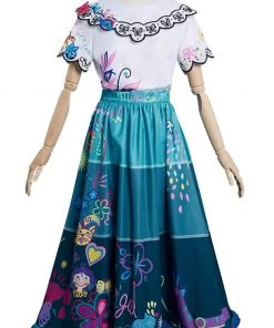 Hallowitch Costumes Adults' Encanto Mirabel Dress Costume For Halloween