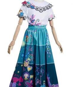 Hallowitch Costumes Adults' Encanto Mirabel Dress Costume For Halloween