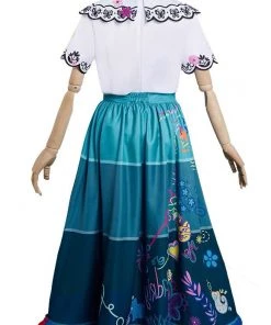 Hallowitch Costumes Adults' Encanto Mirabel Dress Costume For Halloween