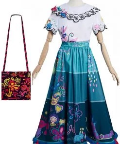 Hallowitch Costumes Adults' Encanto Mirabel Dress Costume For Halloween
