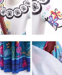 Hallowitch Costumes Encanto Mirabel Madrigal Dress Costume For Girls