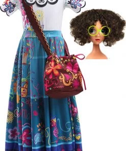 Hallowitch Costumes Encanto Mirabel Madrigal Dress Costume For Girls