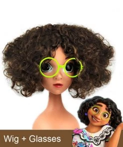 Hallowitch Costumes Mirabel Costume For Girls. Encanto Kids Costume. Free Bag