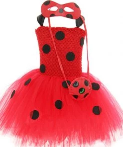 Hallowitch Costumes Kids Miraculous Ladybug Tutu Dress Girls'