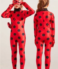 Hallowitch Costumes Kids Miraculous Ladybug Costume For Halloween Girls'