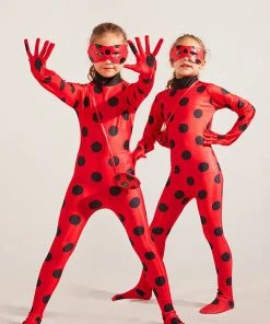 Hallowitch Costumes Kids Miraculous Ladybug Costume For Halloween Girls'