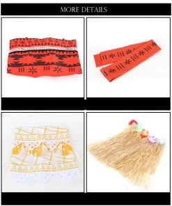 Hallowitch Costumes Moana Dress Up Costume For Adult And Kids Girls'