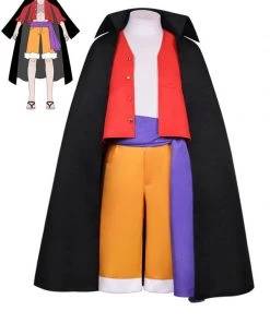 Hallowitch Costumes One Piece Monkey D. Luffy Cosplay Costume Men's