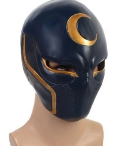 Hallowitch Costumes Moon Knight Mask Black