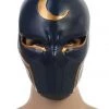 Hallowitch Costumes Moon Knight Mask Black